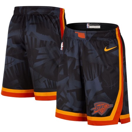 Homme Oklahoma City Thunder Shorts 2023-24 Nike City Edition Navy Swingman Homme Oklahoma City Thunder Shorts 2023-24 Nike City Edition Navy Swingman